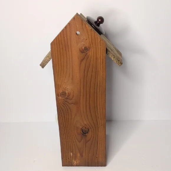 Rustic Wooden Handmade Bird Feeder Dog - Picture 5 of 16